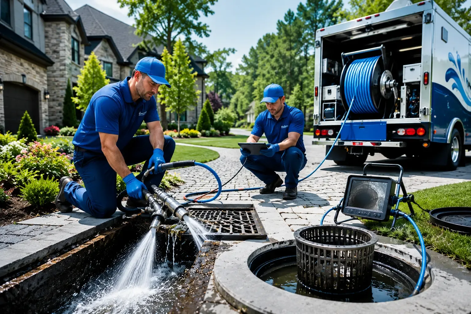 Local outdoor drain cleaning professionals in Clarksville, AR